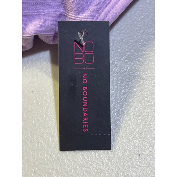 No Boundaries XXXL Seamless Plunge Bralette Lavender Touch Removable Padding - Picture 7 of 9